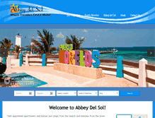 Tablet Screenshot of abbeydelsol.com
